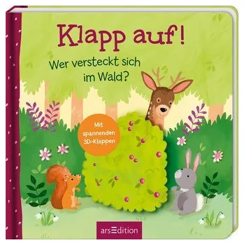 První čtění Klapp auf! Wer versteckt sich im Wald? - Bruns, Elena