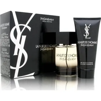 Pánský parfém Yves Saint Laurent Yves Saint Laurent La Nuit De L Homme SET: Toaletní voda 100ml + Sprchovací gél 50ml Pre mužov Toaletní voda