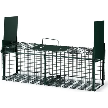 Myslivost Skládací sklopná past se 2 dvířky