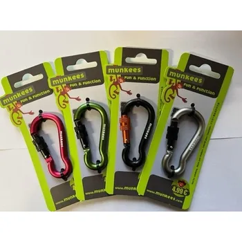 Munkees Karabina hruška šroubovací-7x70 mm 3247 stříbrná