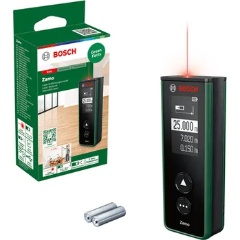 Měřící laser Laserový dálkoměr Bosch Zamo - 635nm, 0.15-25m, 0.08kg (0603672900)