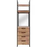 Kalune design Otevřená šatní skříň s šuplíky DYNAMIC 225x192 cm