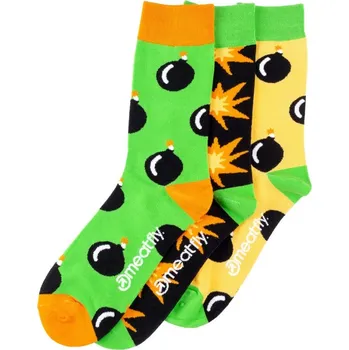 Dámské ponožky Unisex ponožky Meatfly Bomb L/XL