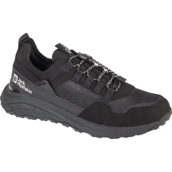 Pánská treková obuv Černé pánské sportovní boty Jack Wolfskin Dromoventure Athletic Low M 4057011-6000 Velikost: 44