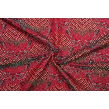 Brokát nebesa, červený, sartor.cz