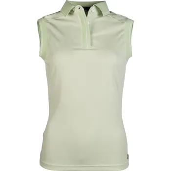 Dámské tričko HKM Triko polo Catherine HKM, bez rukávů, dámské, pistachio XS