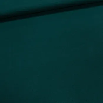 Žebrovaný bavlněný úplet DT-XENIE 3, lahvově zelený, š.120cm (látka v metráži)