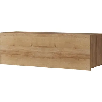 police GiB Meble CALABRINI® Nástěnná skříňka / C10 ZÁVĚSNÁ POLICE Barva: • zlatý dub