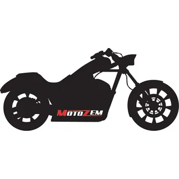 Nálepka MotoZem Chopper Bike