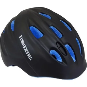 Cyklistická přilba Přilba MAXBIKE KIDS 48-52 cm, černá