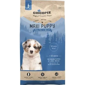 Krmivo pro psa Chicopee Dog Maxi Puppy Poultry & Millet 2kg DOPRODEJ