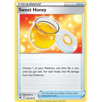 Sběratelská karetní hra Pokémon TCG Sweet Honey 153/189