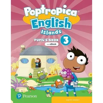 Anglický jazyk Poptropica English Islands 3 Pupul's Book + Online World Access Code + eBook - Salaberri Sagrario