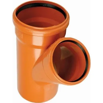 Kanalizační potrubí Venkovní kanalizační T-kus Magnaplast, O 110/160 mm, 45°