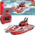 RC model lodě Dickie Toys RC Fire Boat požární člun červený 38 cm