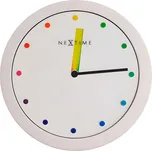 Nástěnné hodiny Nextime 3047 Plast Bílá (28 cm)