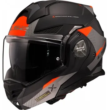 Helma na motorku LS2 FF901 Advant X Oblivion černo-červeno-titanová S