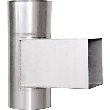 Komín Komínový nerezový čistící díl (140x140) - ø150mm, tl. mat. 0,8mm