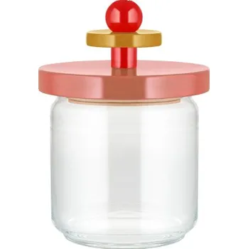 Dóza na potraviny Skleněná dóza 100 Collection Alessi 0,75 l Pink