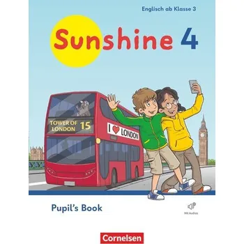 Cizí jazyk Sunshine 4. Schuljahr. Pupil's Book mit Audios (Webcode) und BuchTaucher-App