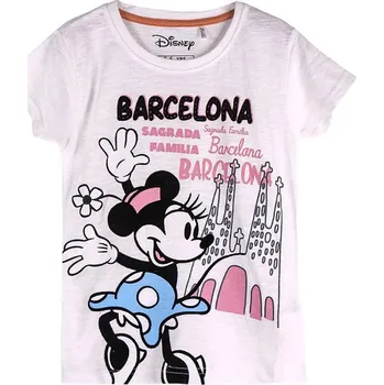 Dívčí oblečení Minnie Mouse TRIČKO MINNIE (bílá) Velikost: 4-5