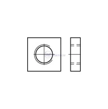 Matice Matice čtyřhranná M2,5 DIN 562 ZB Balení: 4000 ks FFAAA02500B1K