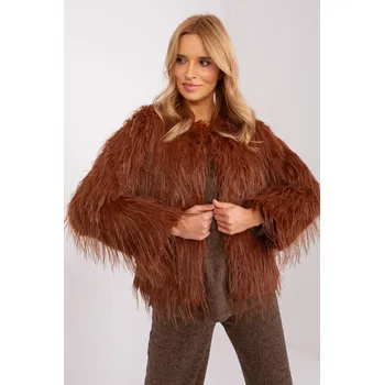 Dámská cargo bunda Kožešinově lemovaná elegantní kabátka pro ženy, S/M i240_188843_2:S/M