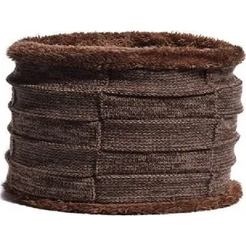 Šála HSWBOY nákrčník komín Hnědý Cixi 181207083712Ss2