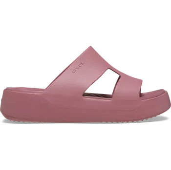 Dámské pantofle Dámské pantofle Crocs CLASSIC PLATFORM H-Strap růžová 37-38