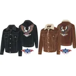 kožená bunda Decker Barva: hnědá, Velikost: M