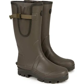 Rybářské oblečení FOX - Holínky Neoprene Lined Camo Khaki Wellies - vel. 46