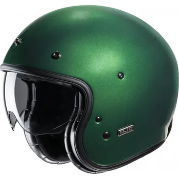 Helma na motorku HJC V31 Solid deep green
