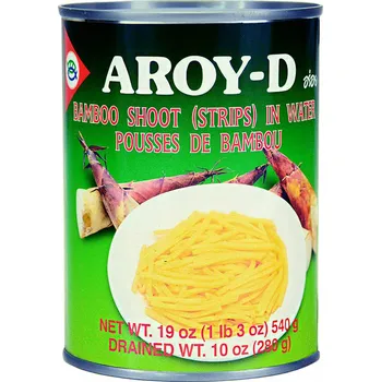 konzervovaná zelenina Aroy-D Nakládané bambusové proužky 540g
