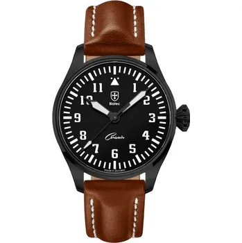 Hodinky Biatec Corsair Vintage 02 - Světle hnědý kožený řemínek + 5 let záruka a dárek ZDARMA