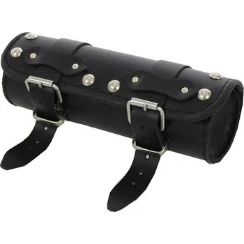 Zavazadlo na motocykl RSA Kožená rolka na motorku Chopper/Custom RSA-5B + DÁREK