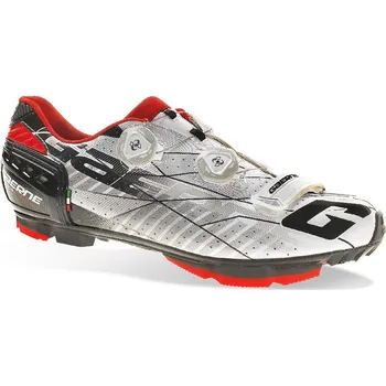 Pánské cyklistické tretry GAERNE tretry MTB Sincro Carbon white - 46