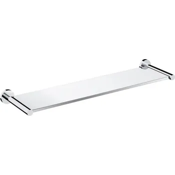 Drátěná police Omnires MODERN PROJECT skleněná police, chrom MP60930CR