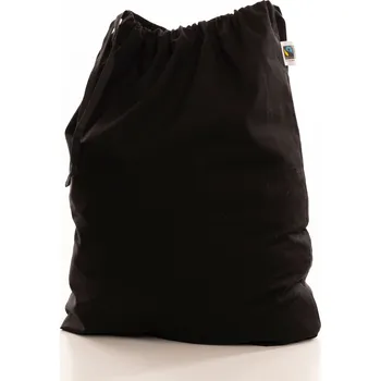 Městský batoh Printwear Bavlněný vak se stahovací šňůrkou XT1600 Black 30 x 40 cm