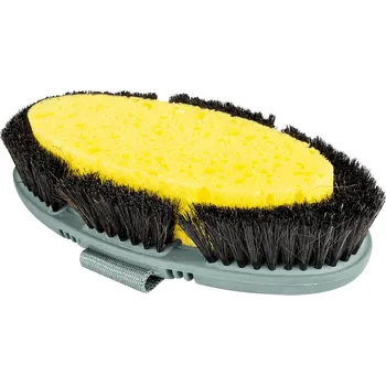 Čištění pro koně Kartáč s houbou Flex na mytí koně Waldhausen Barva: mistletoe