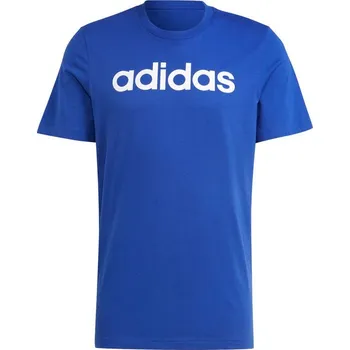 Pánské tričko Tričko adidas Essentials Single Jersey Linear Embroidered M IC9279 pánské M