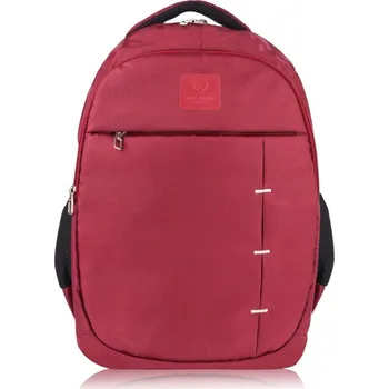 Městský batoh Paolo Peruzzi Cestovní batoh na notebook voděodolný PERUZZI; červená