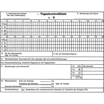 Tiskopis Kontrollbuch A5