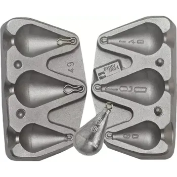 Forma na odlévání FORMA NA OLOVO HRUŠKA 90,140,190G+100 PEREK ZDARMA