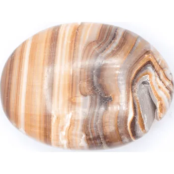 Milujeme Kameny Aragonit pruhovaný - leštěný ovál AT13 406476
