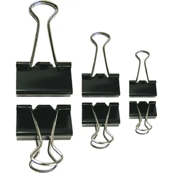 Kancelářská sponka Klip Binder černý 51mm