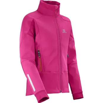 Pánská softshellová bunda SALOMON bunda Momentum Softshell JR pink 16/17 - M/140 cm