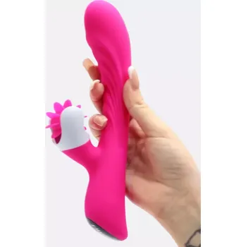 Vibrátor Vibrátor na bod G s jazýčky na klitoris S-Hande Nymph