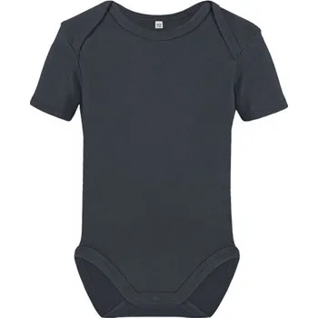 Kojenecký body Link Kids Wear Bailey 01 Kojenecké body X11120 Charcoal Grey 62-68
