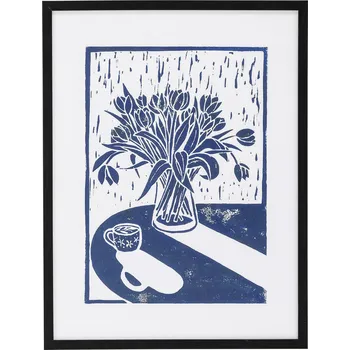 Bloomingville, Obraz v rámu Tulips 32 x 42 cm - Formadore