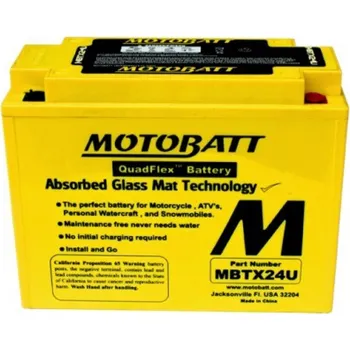Motobaterie MOTOBATT MBTX24U 25 Ah BAT028